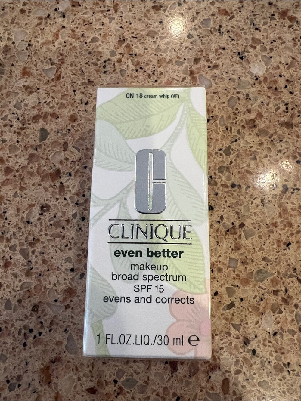 Never opened Even Better makeup from Clinique. CN 18 Cream Whip
